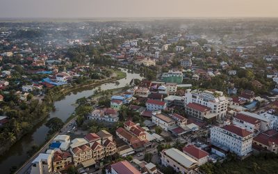 15 minutes from downtown Siem Reap & Angkor Wat