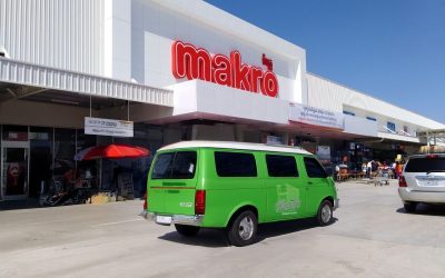 Weekly shuttle service to Makro & key city spots